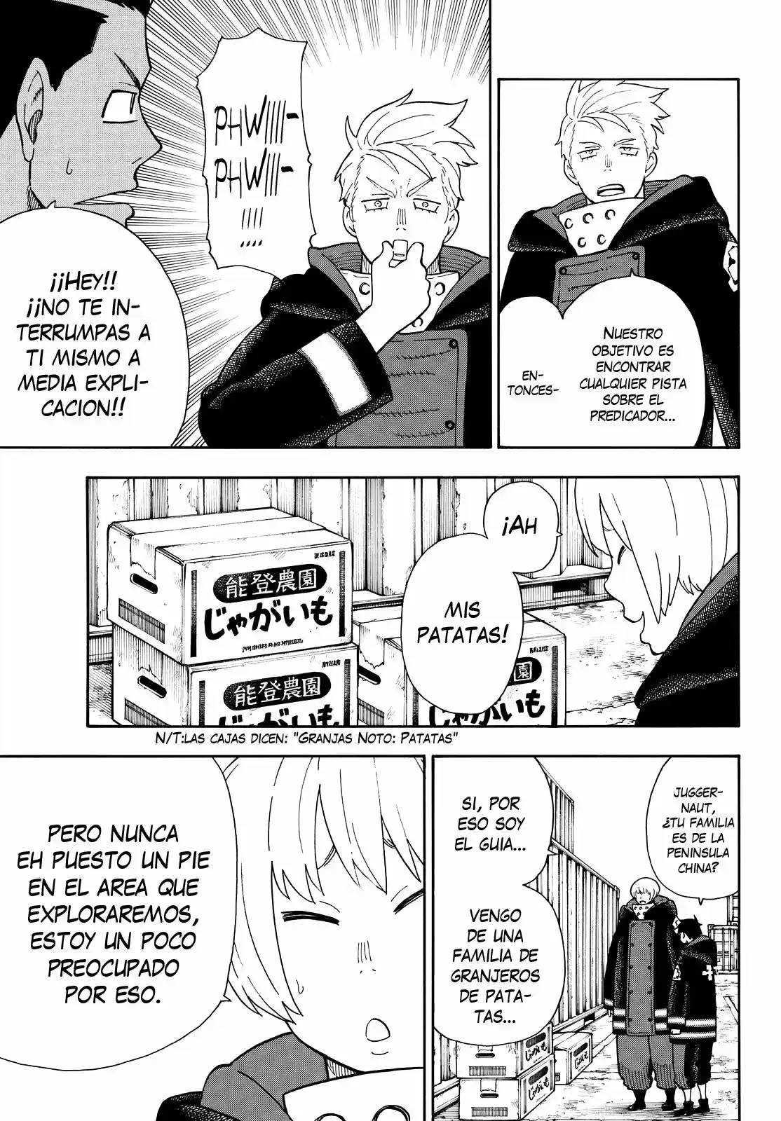 Fire Force capítulo 112, página 7