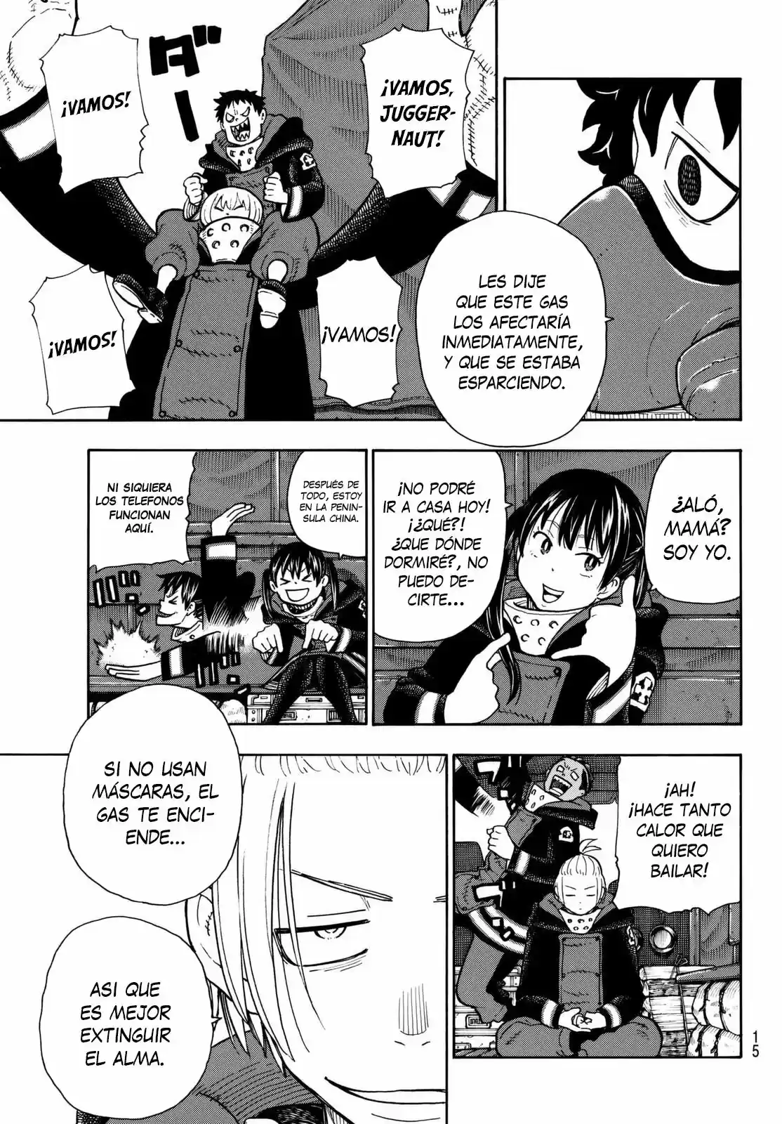 Fire Force capítulo 113, página 7