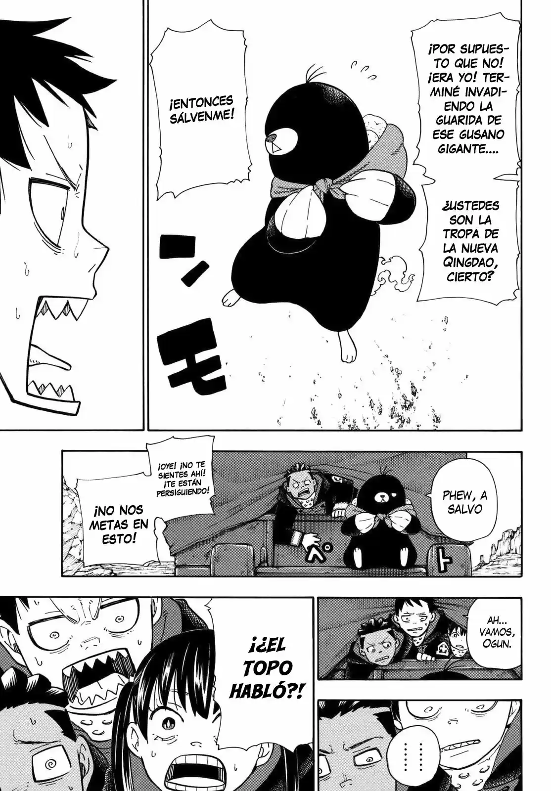 Fire Force capítulo 113, página 16