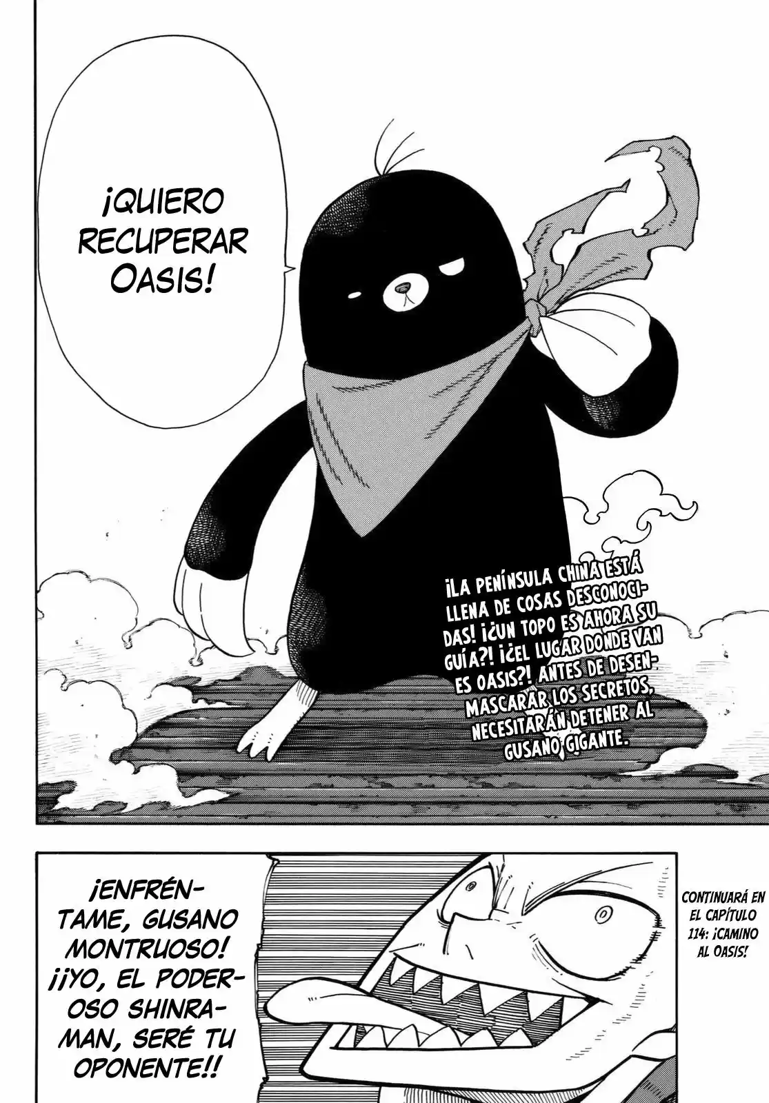 Fire Force capítulo 113, página 23