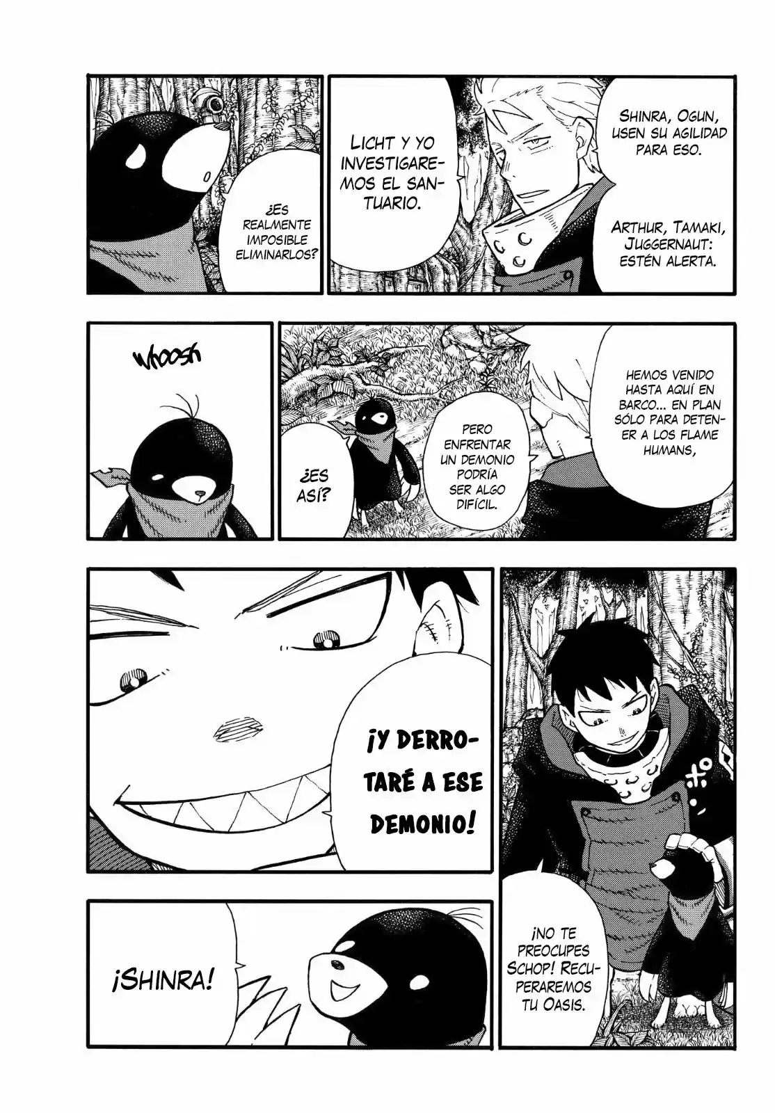 Fire Force capítulo 117, página 15