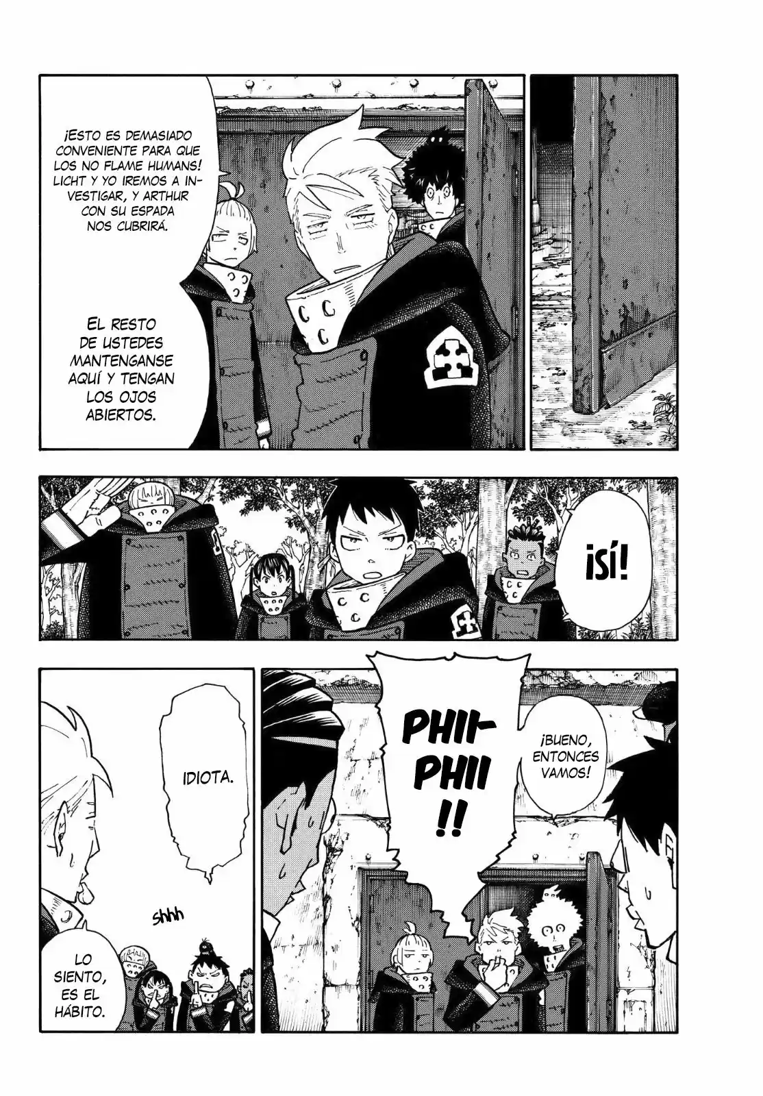 Fire Force capítulo 117, página 18