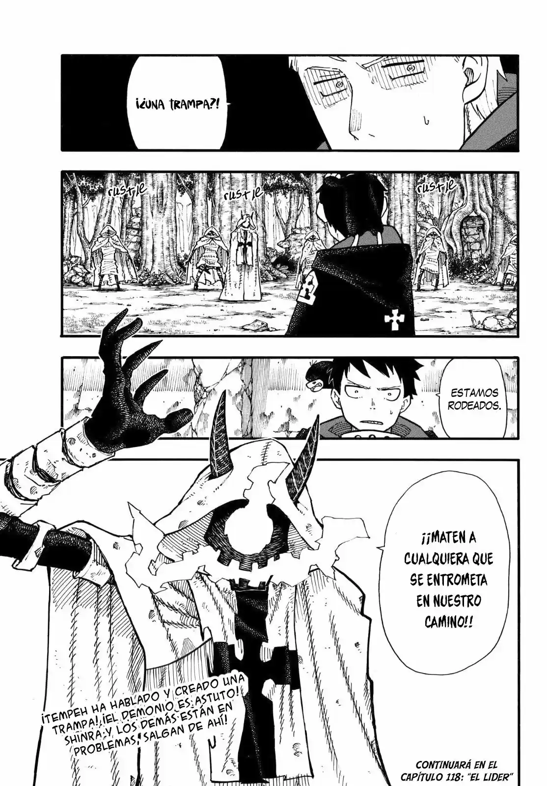 Fire Force capítulo 117, página 21