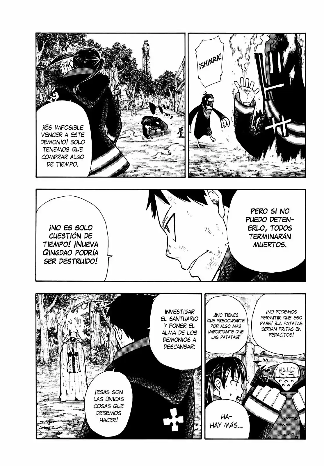 Fire Force capítulo 118, página 15
