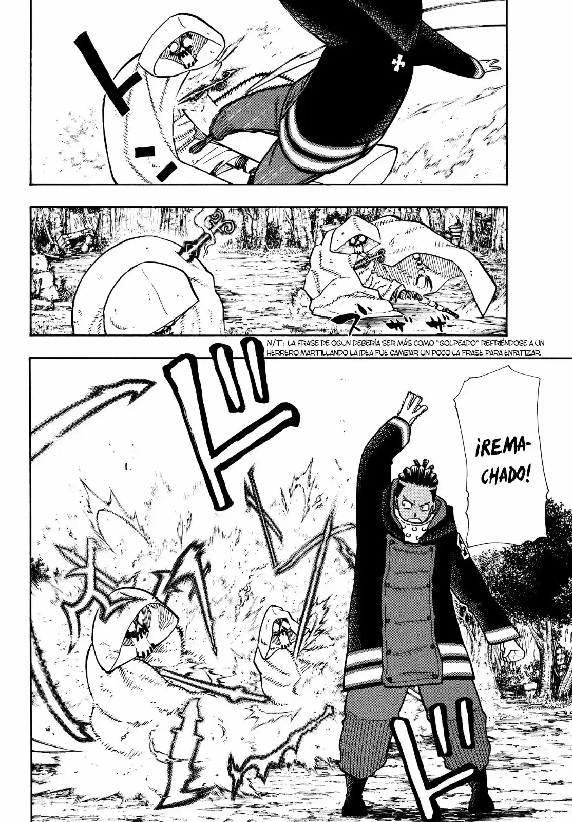 Fire Force capítulo 119, página 12