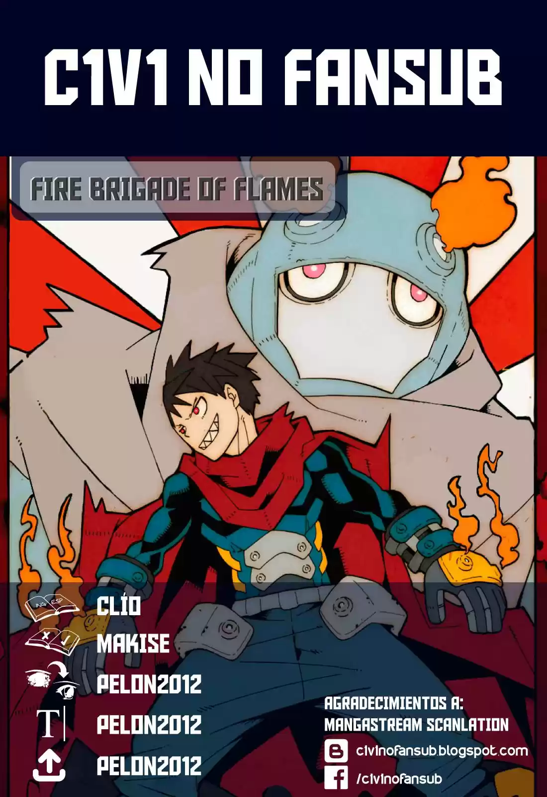 Fire Force capítulo 12, página 1