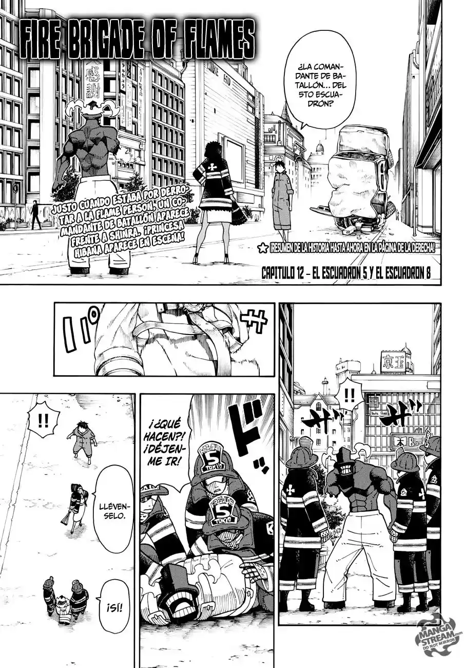 Fire Force capítulo 12, página 3