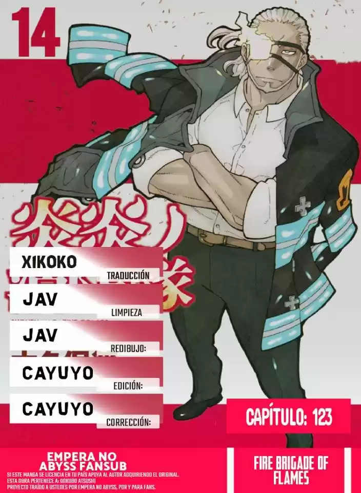 Fire Force capítulo 123, página 2