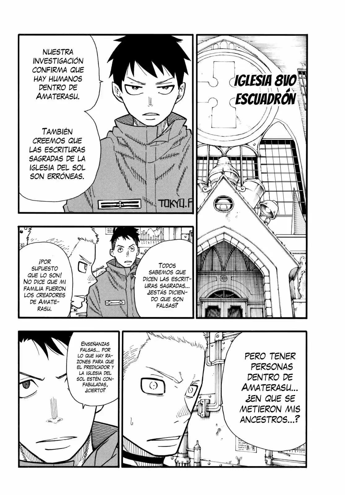 Fire Force capítulo 123, página 13
