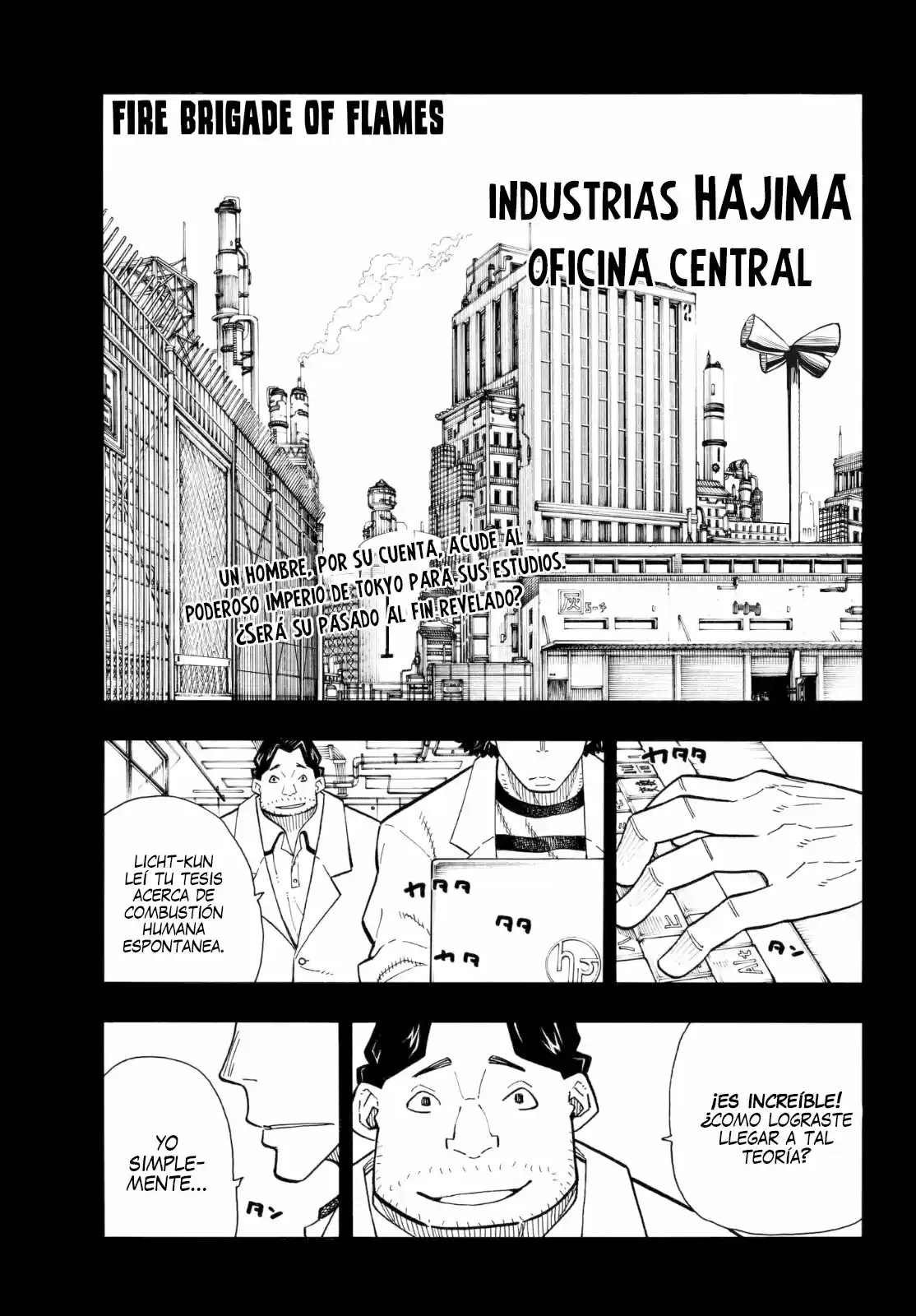 Fire Force capítulo 124, página 3