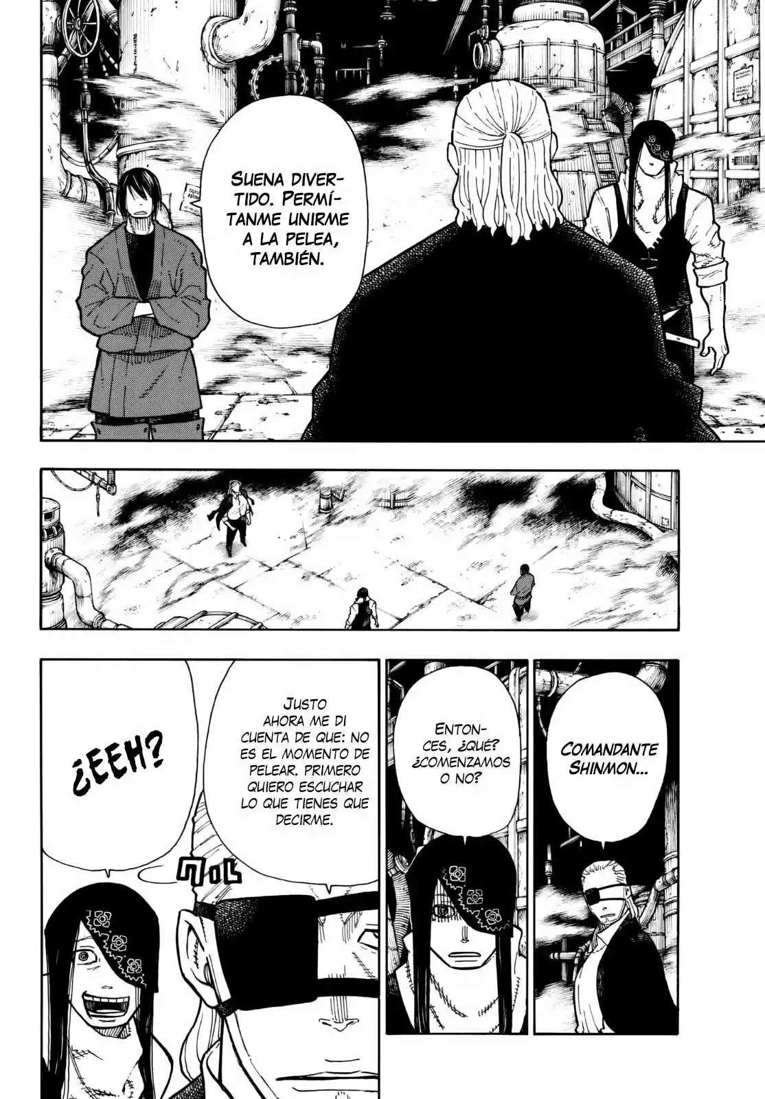 Fire Force capítulo 129, página 6