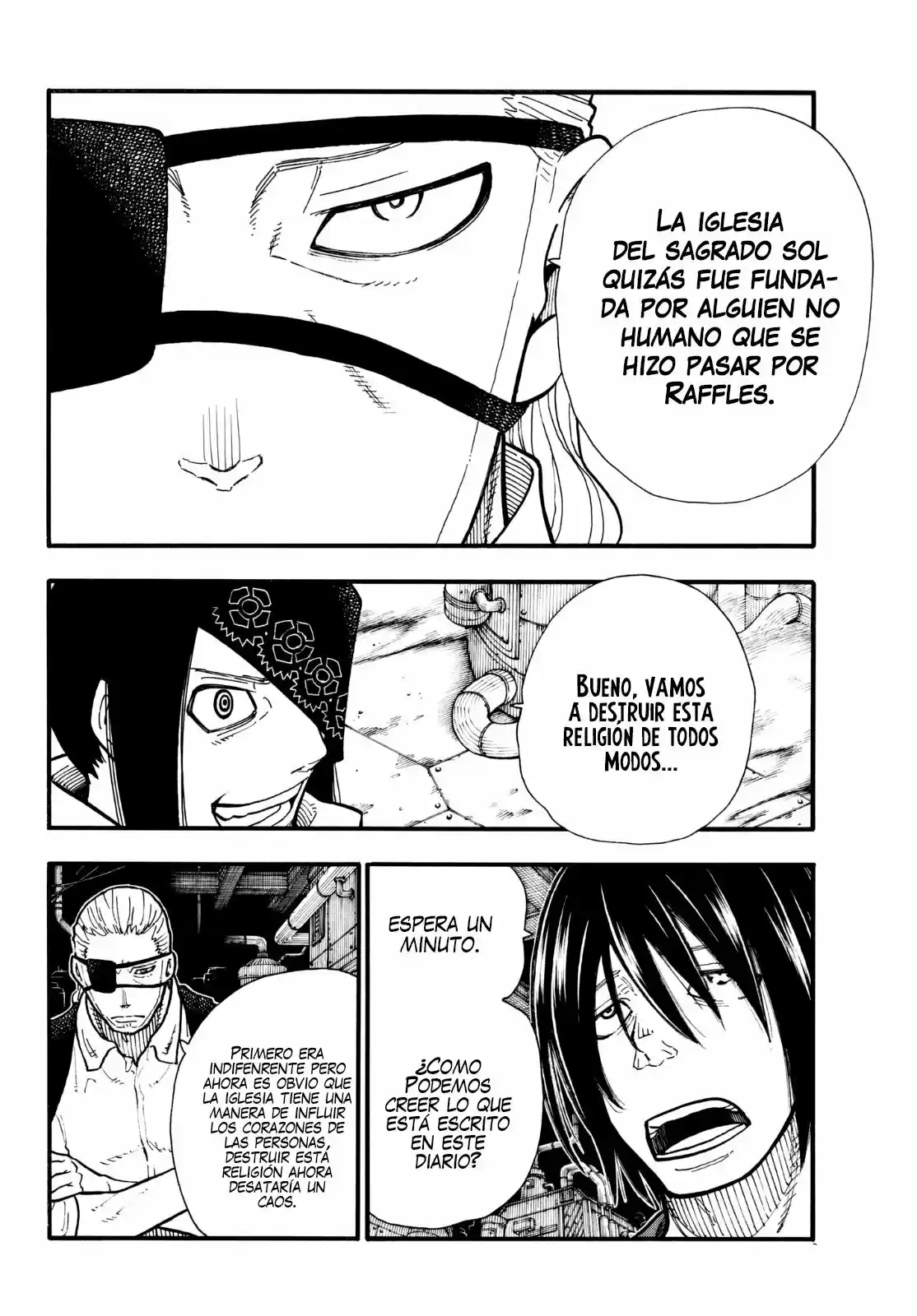 Fire Force capítulo 130, página 10