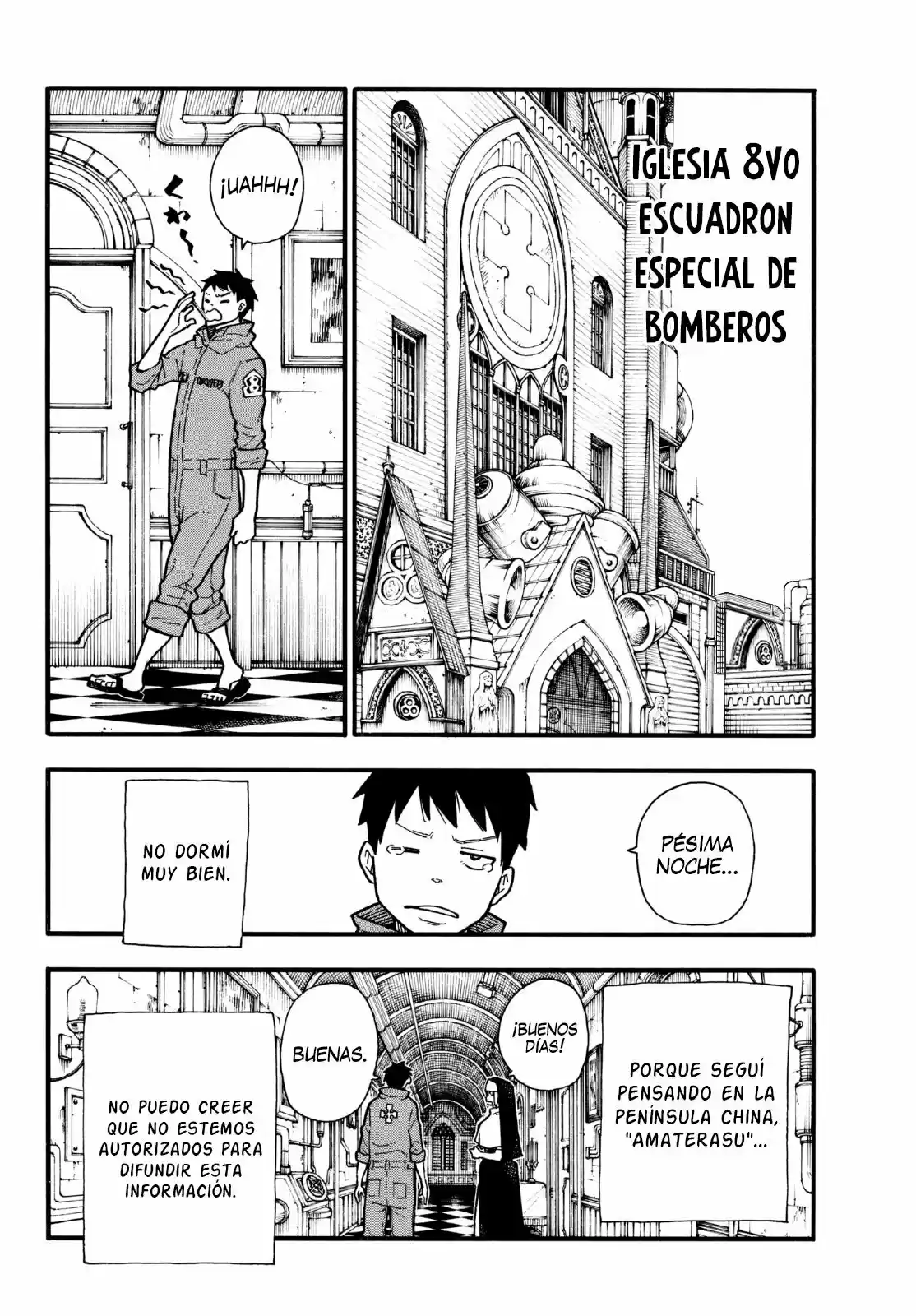 Fire Force capítulo 131, página 4