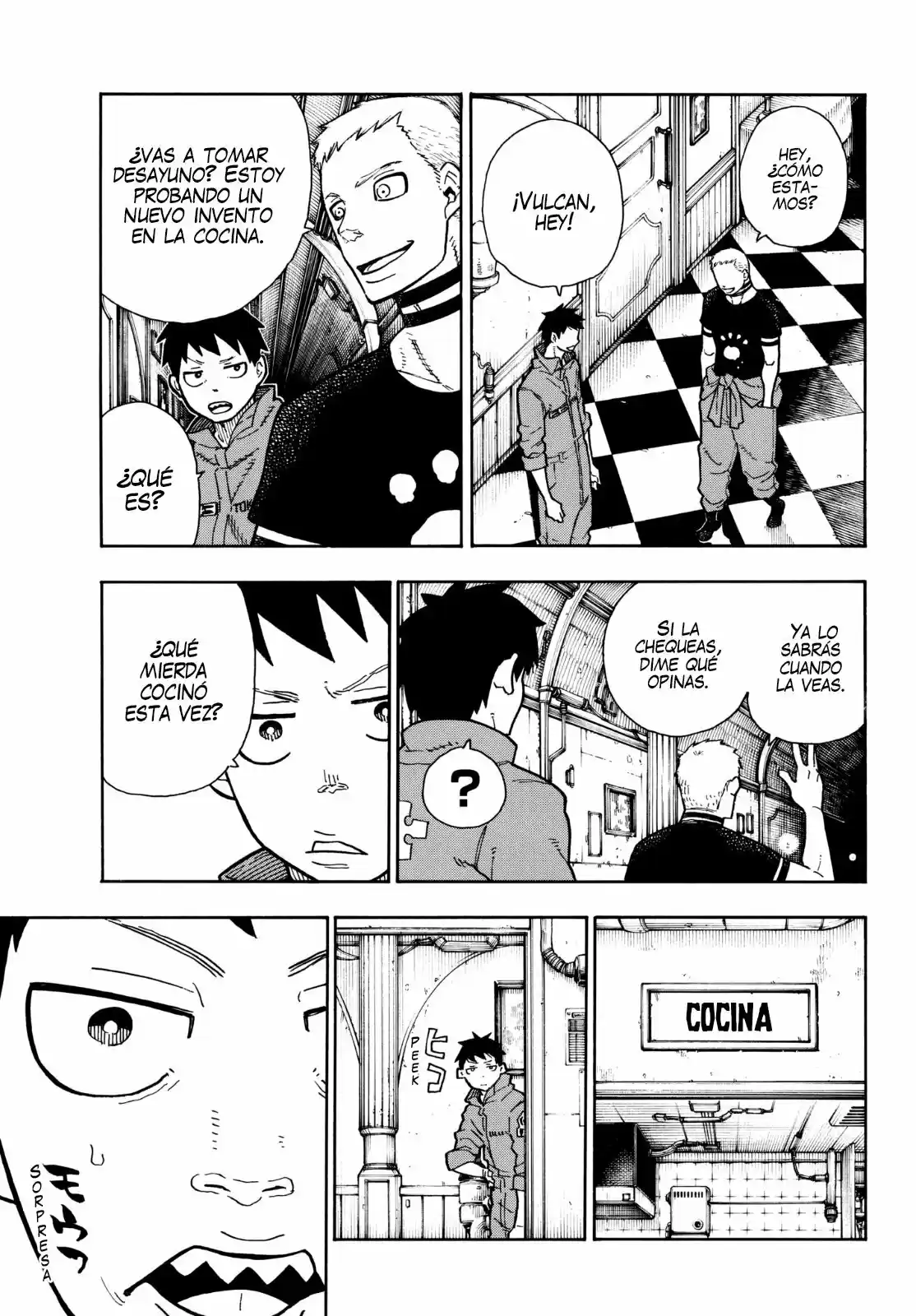 Fire Force capítulo 131, página 5