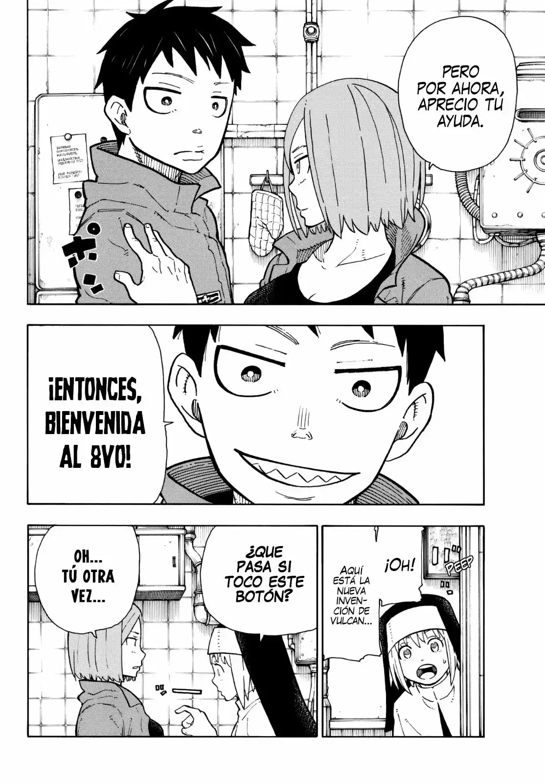 Fire Force capítulo 131, página 8