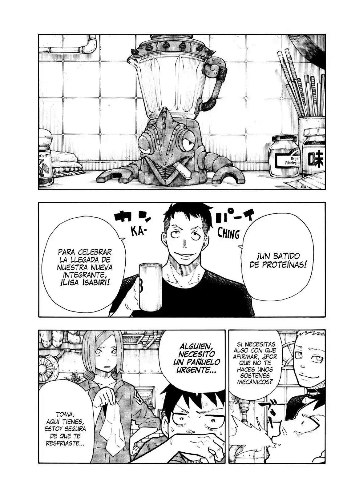 Fire Force capítulo 131, página 9