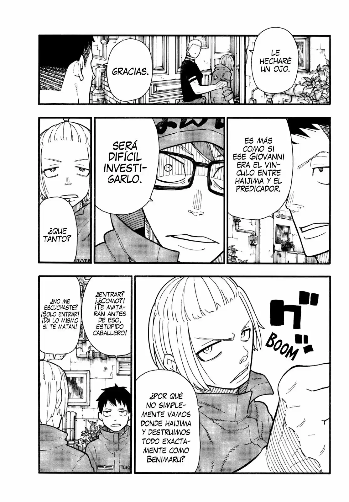 Fire Force capítulo 131, página 13