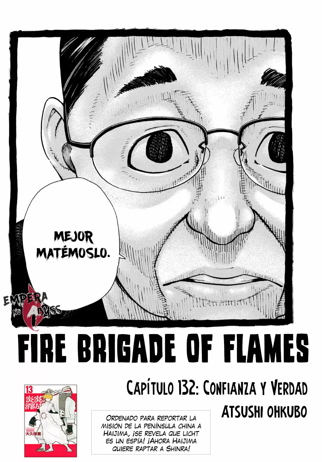 Fire Force capítulo 132, página 4