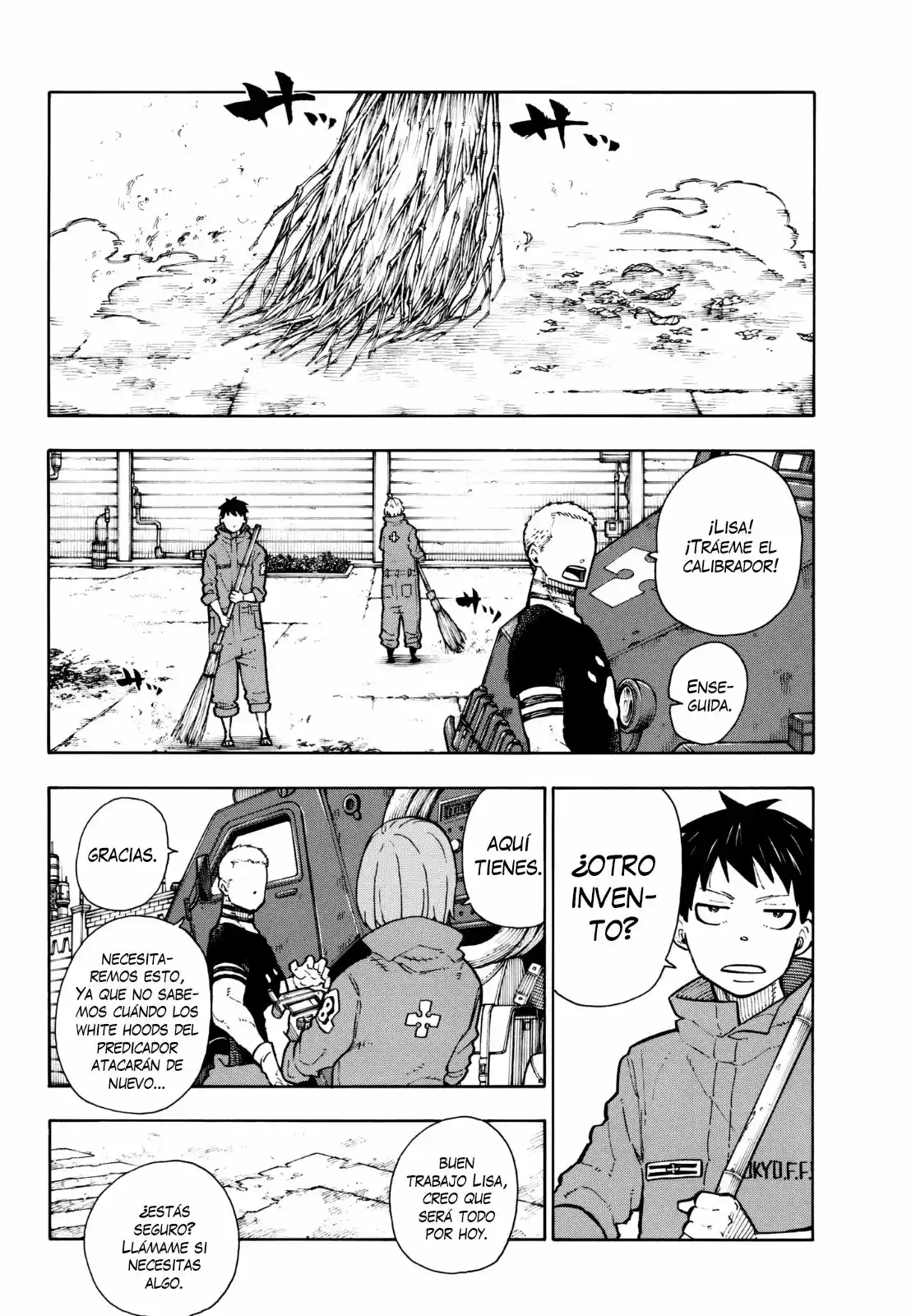 Fire Force capítulo 132, página 6