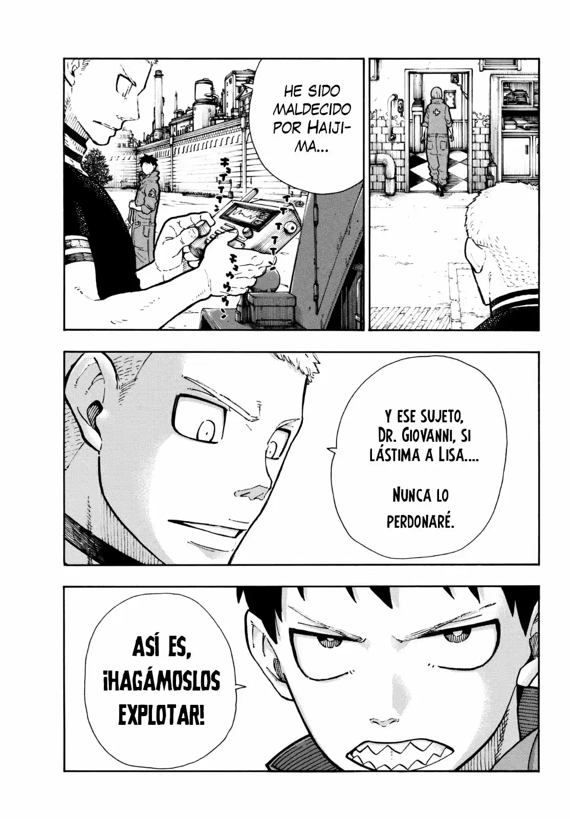 Fire Force capítulo 132, página 7