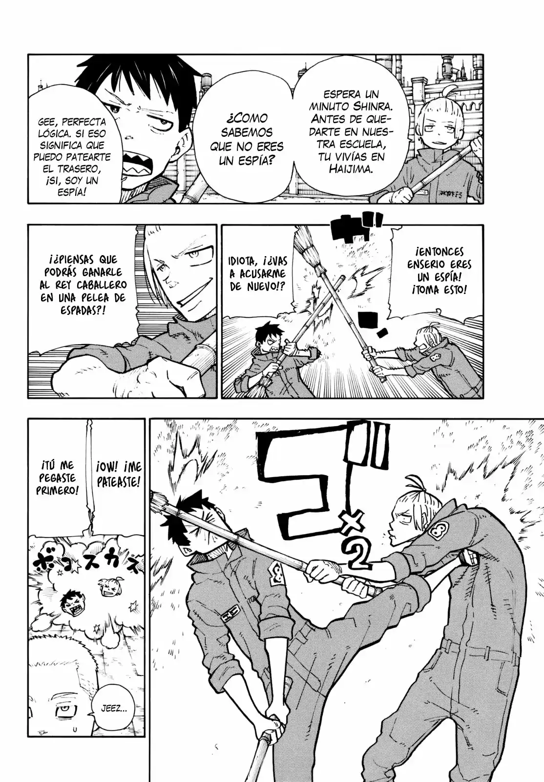 Fire Force capítulo 132, página 8