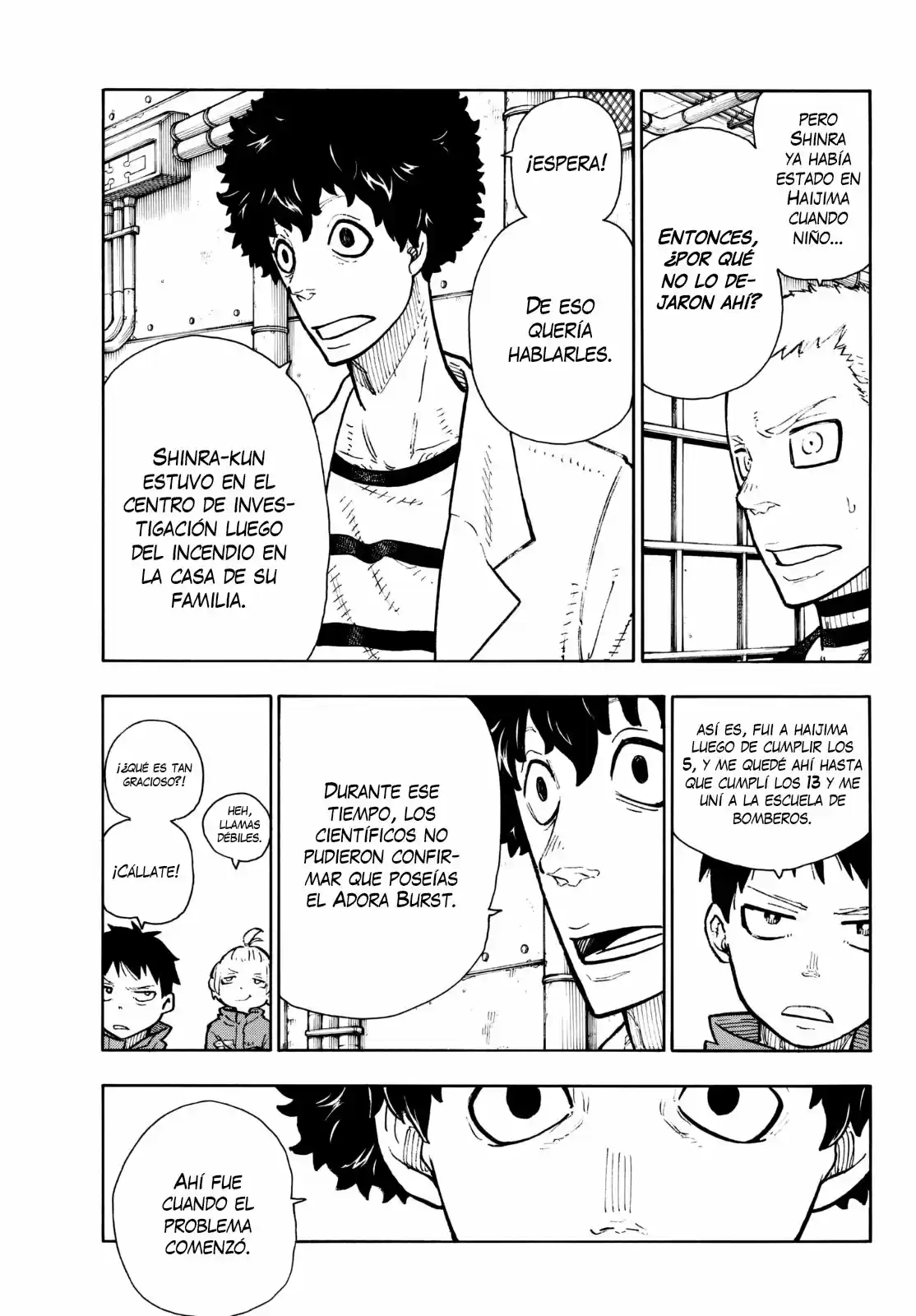 Fire Force capítulo 132, página 15