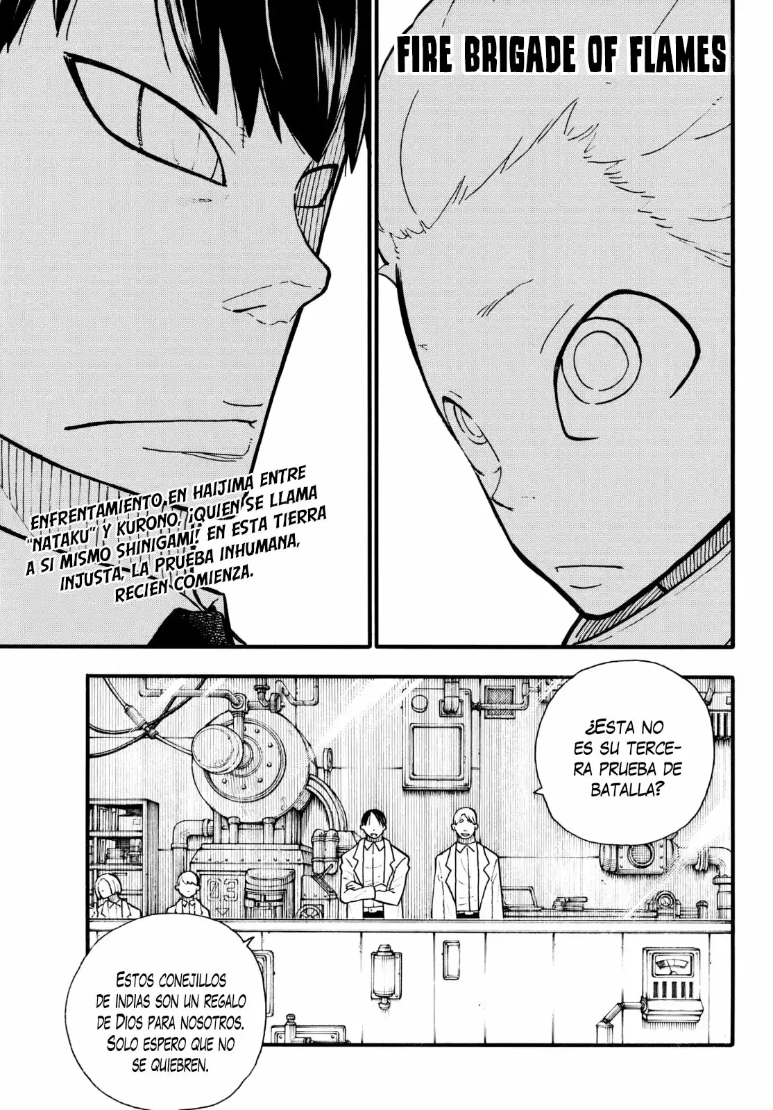 Fire Force capítulo 133, página 3