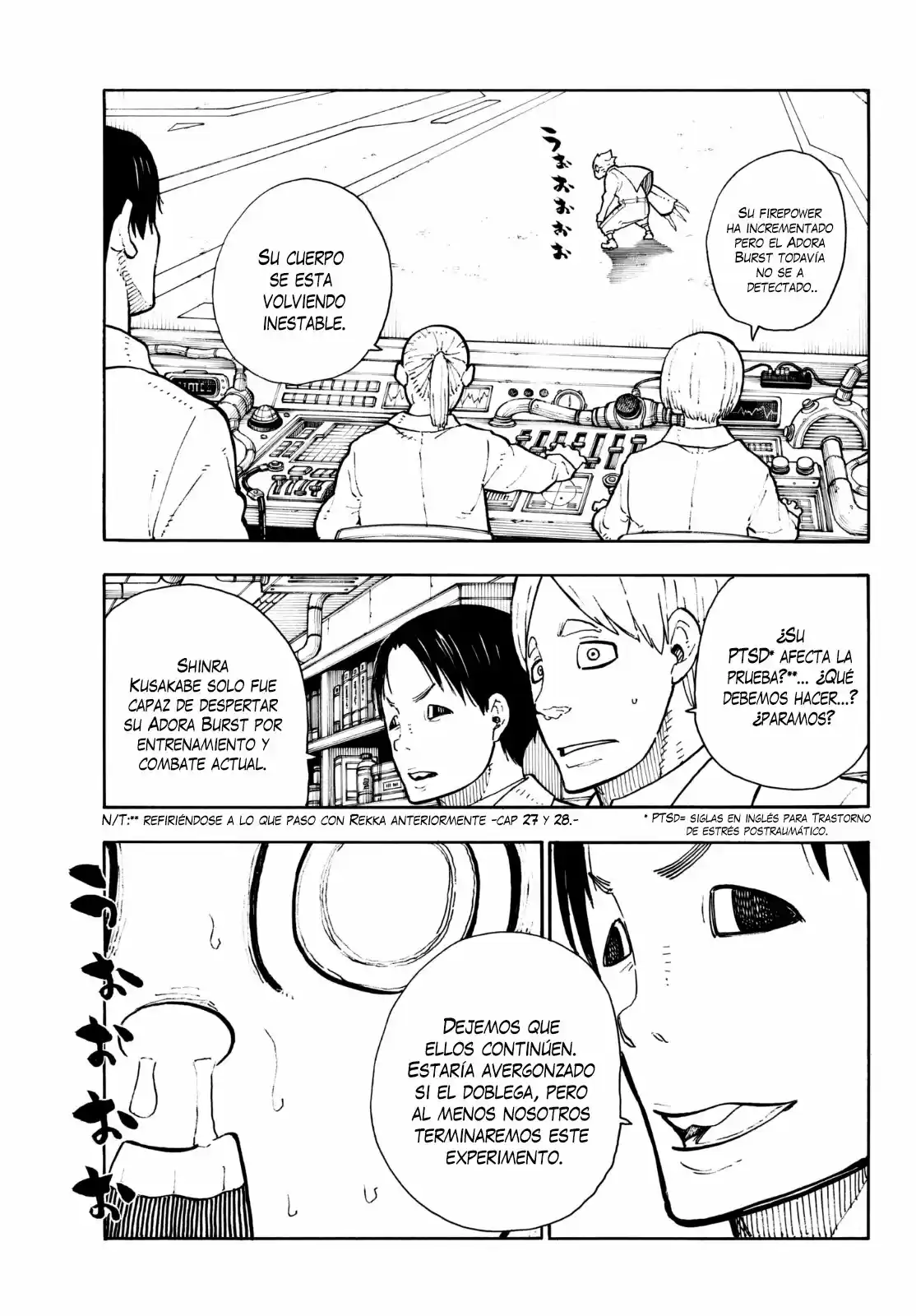 Fire Force capítulo 133, página 10