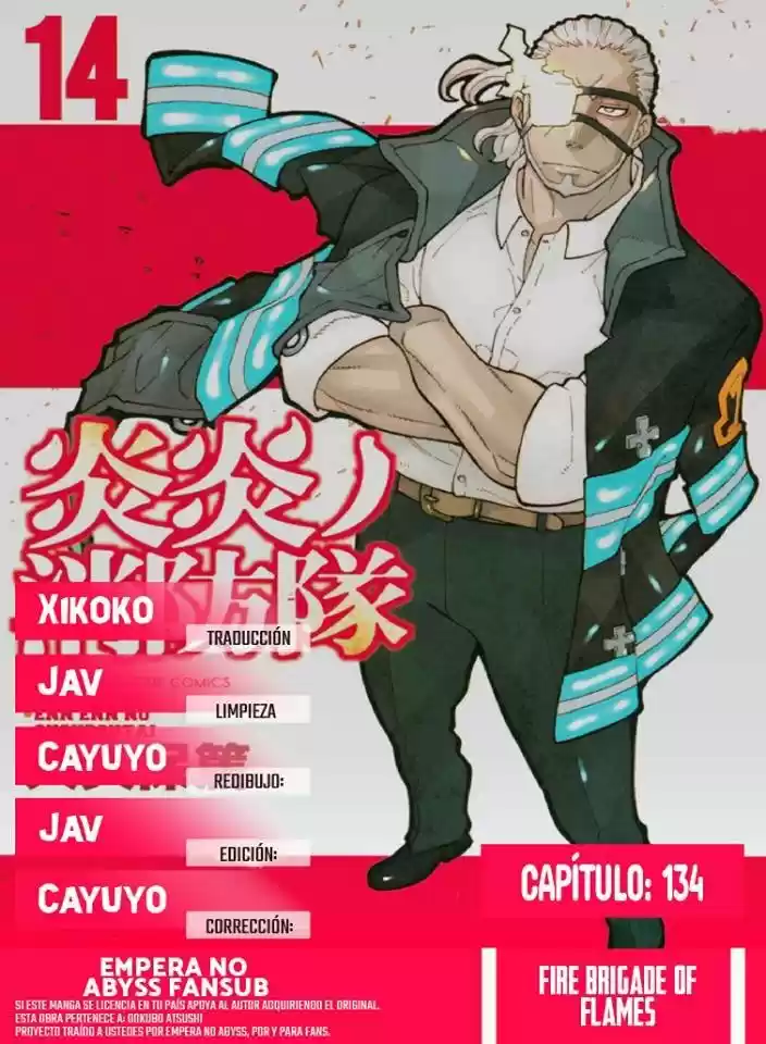 Fire Force capítulo 134, página 1