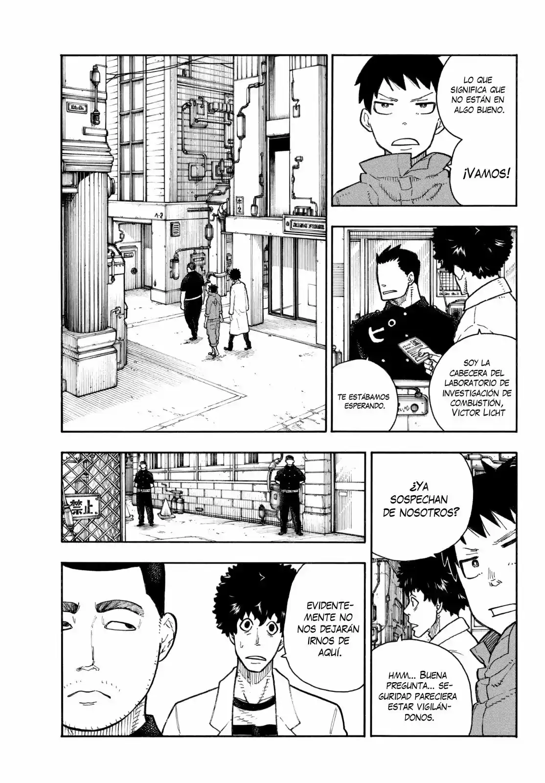 Fire Force capítulo 134, página 5