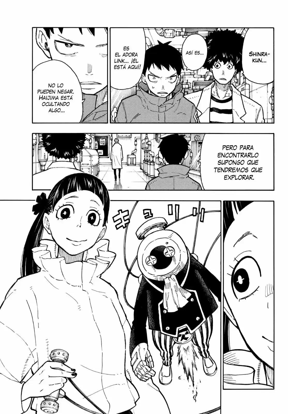 Fire Force capítulo 134, página 13