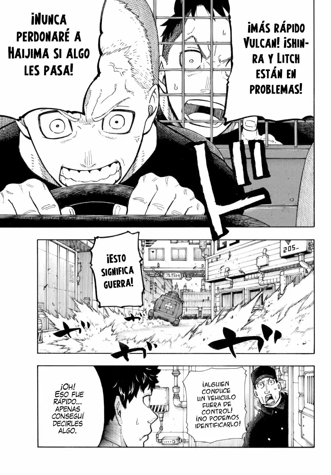 Fire Force capítulo 136, página 6