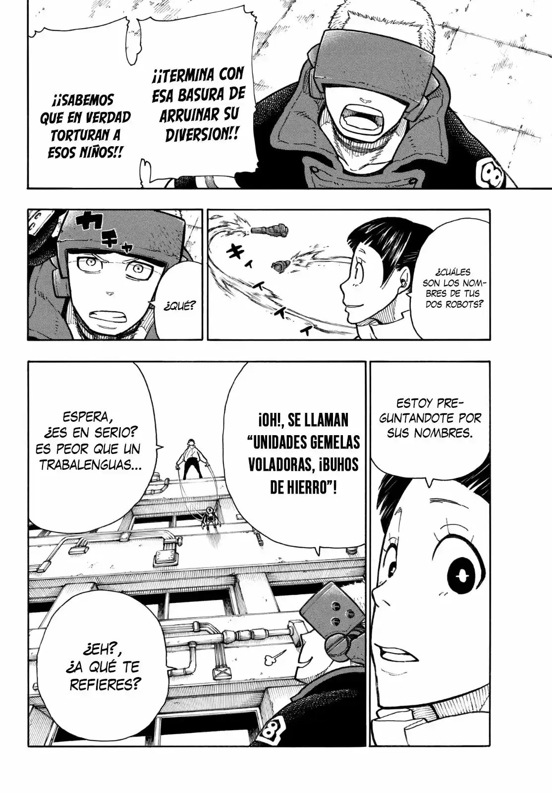 Fire Force capítulo 137, página 8