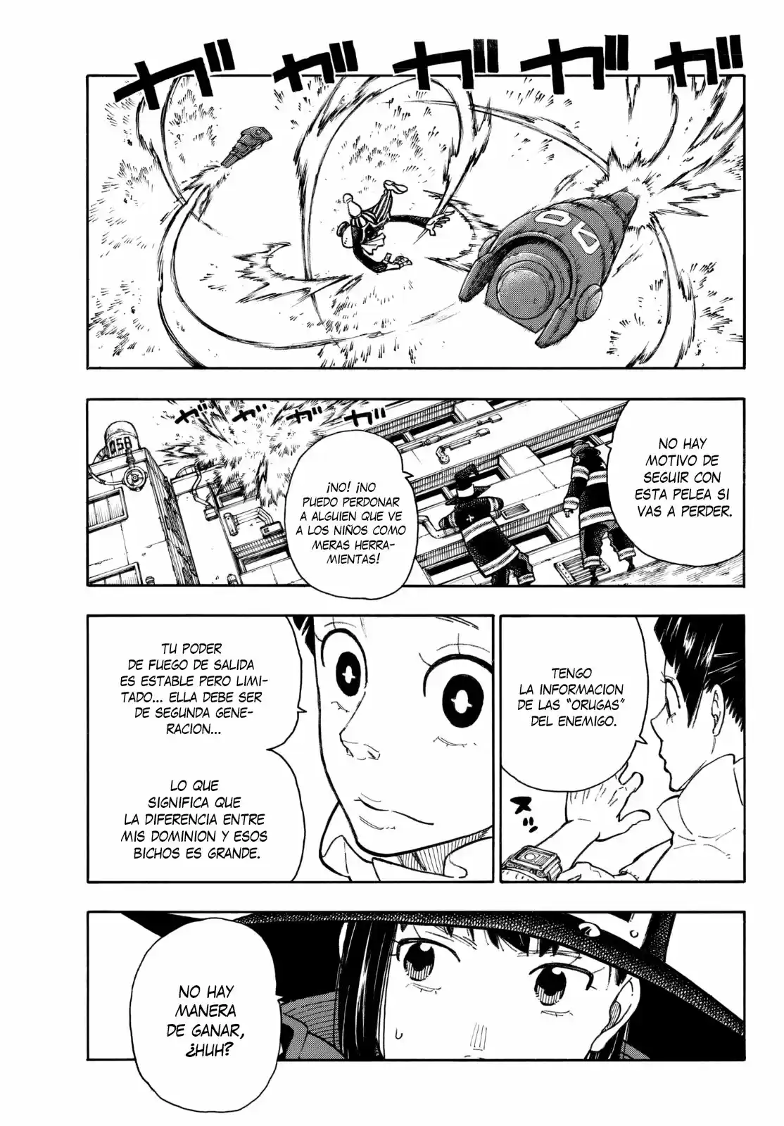 Fire Force capítulo 137, página 15