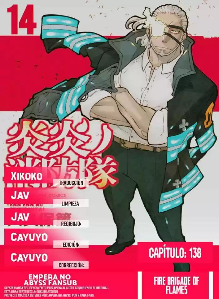 Fire Force capítulo 138, página 1