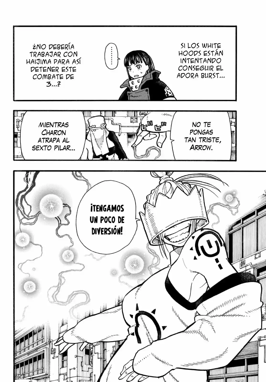 Fire Force capítulo 140, página 14