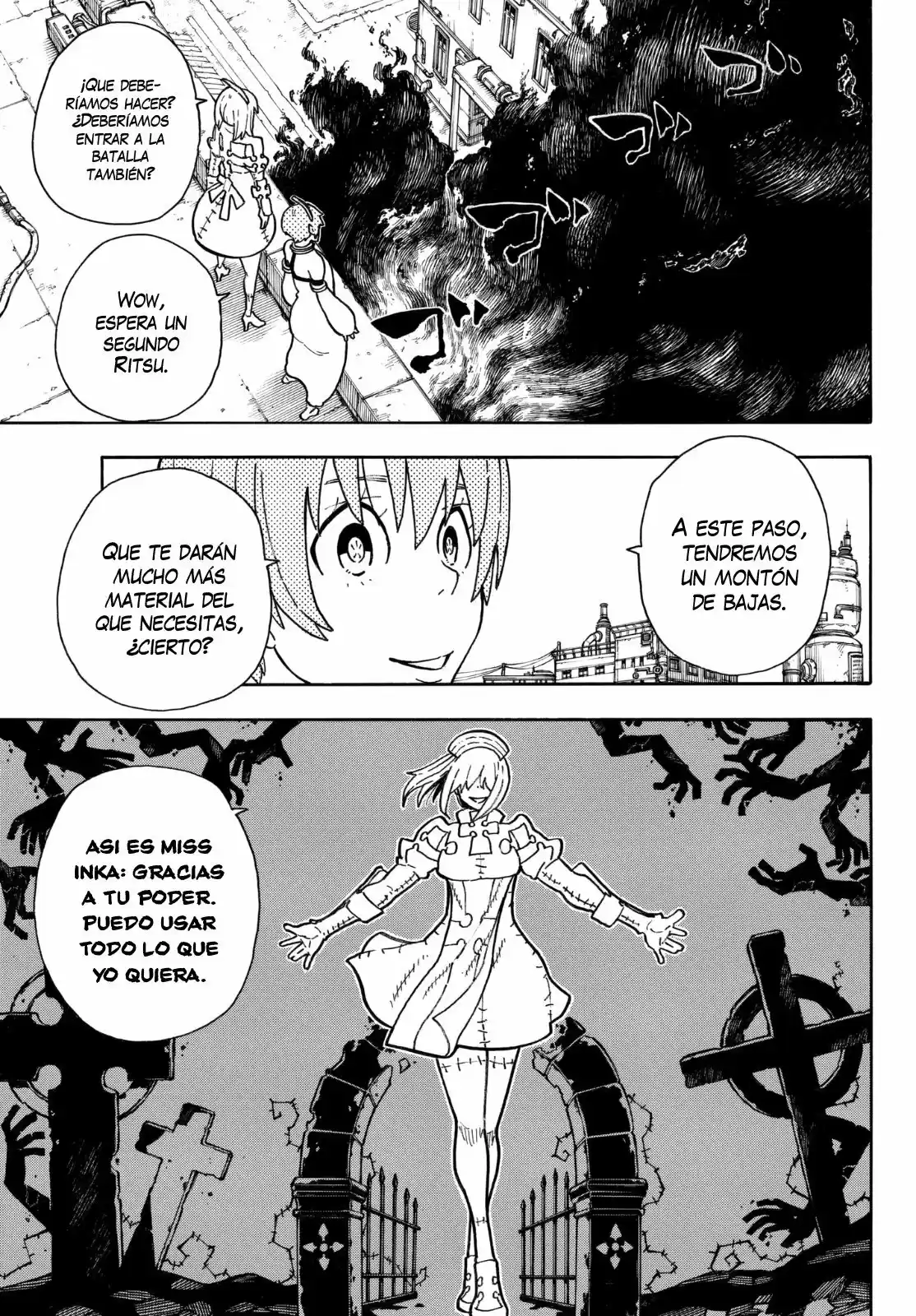 Fire Force capítulo 140, página 19