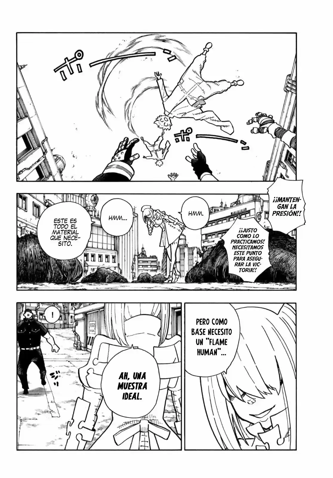 Fire Force capítulo 141, página 14