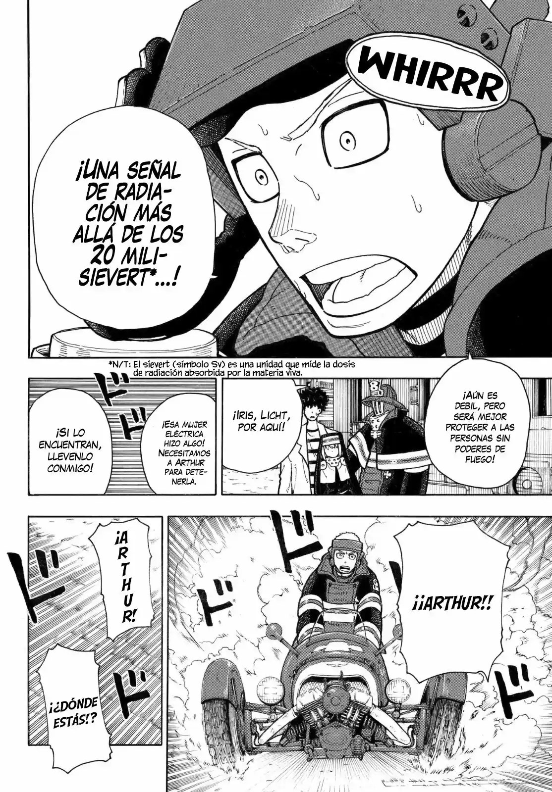 Fire Force capítulo 142, página 11