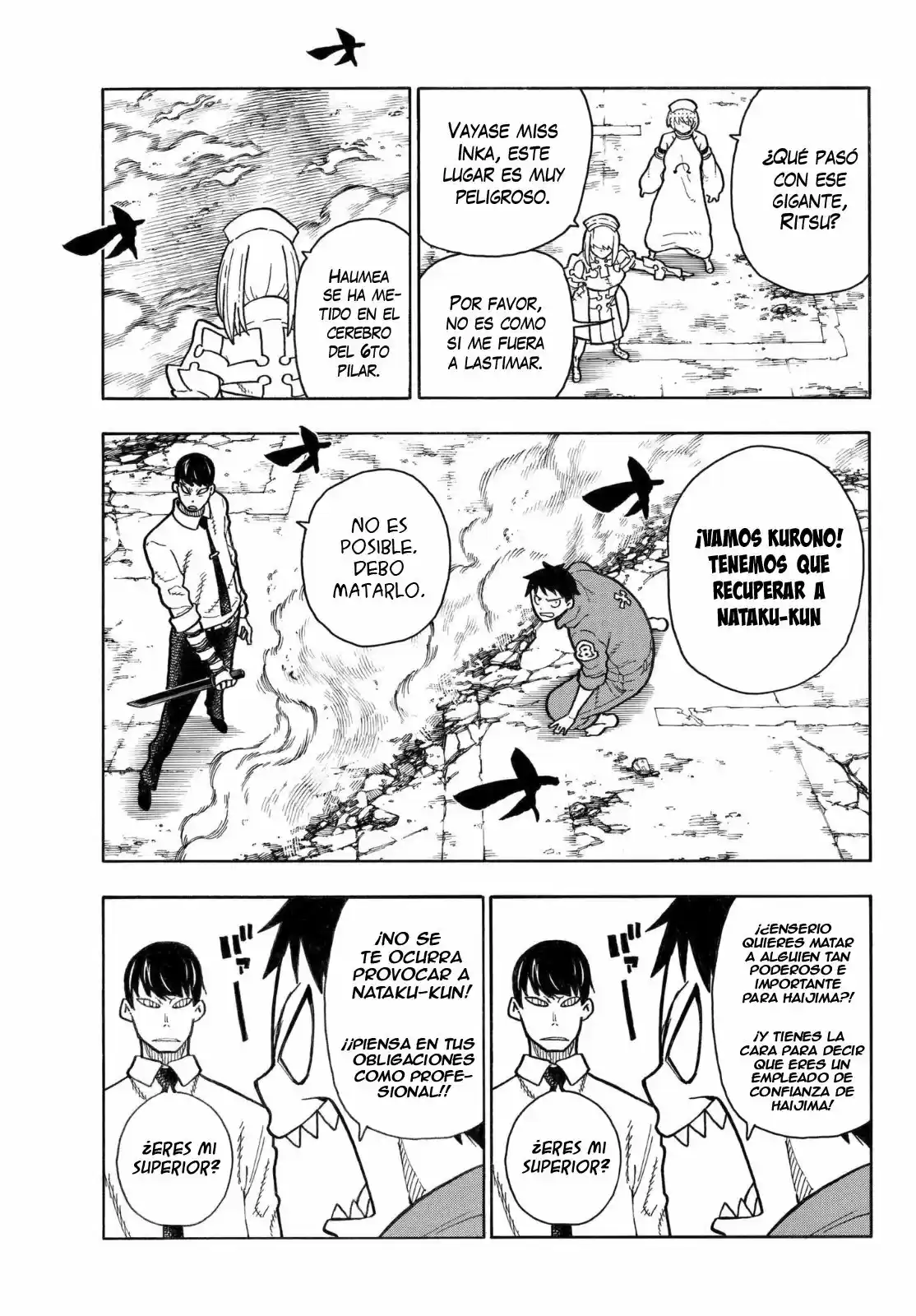 Fire Force capítulo 142, página 14