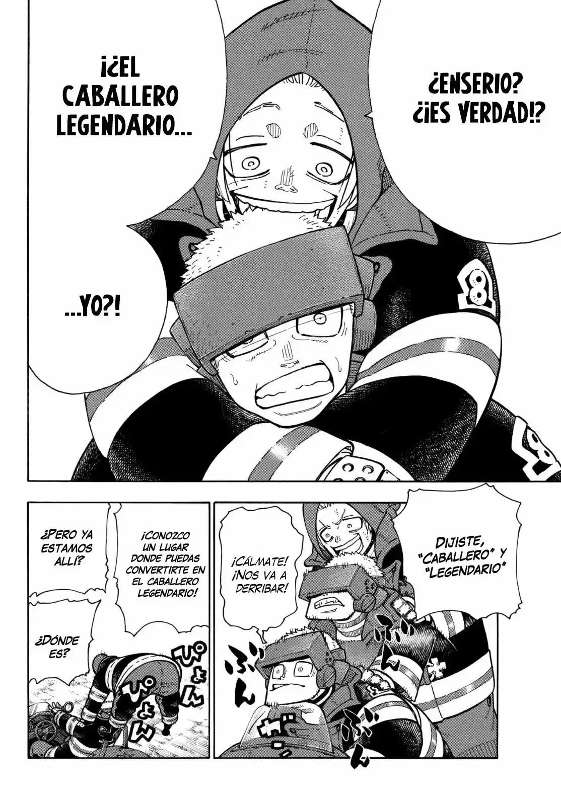 Fire Force capítulo 143, página 8