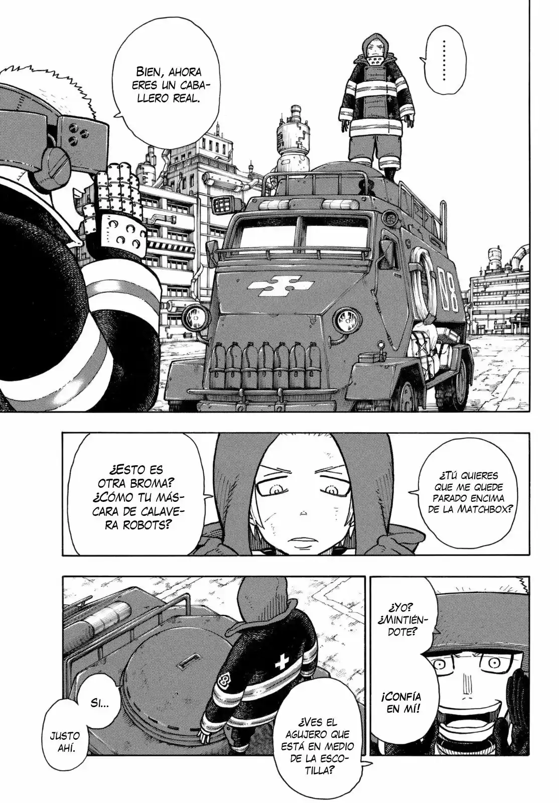 Fire Force capítulo 143, página 9