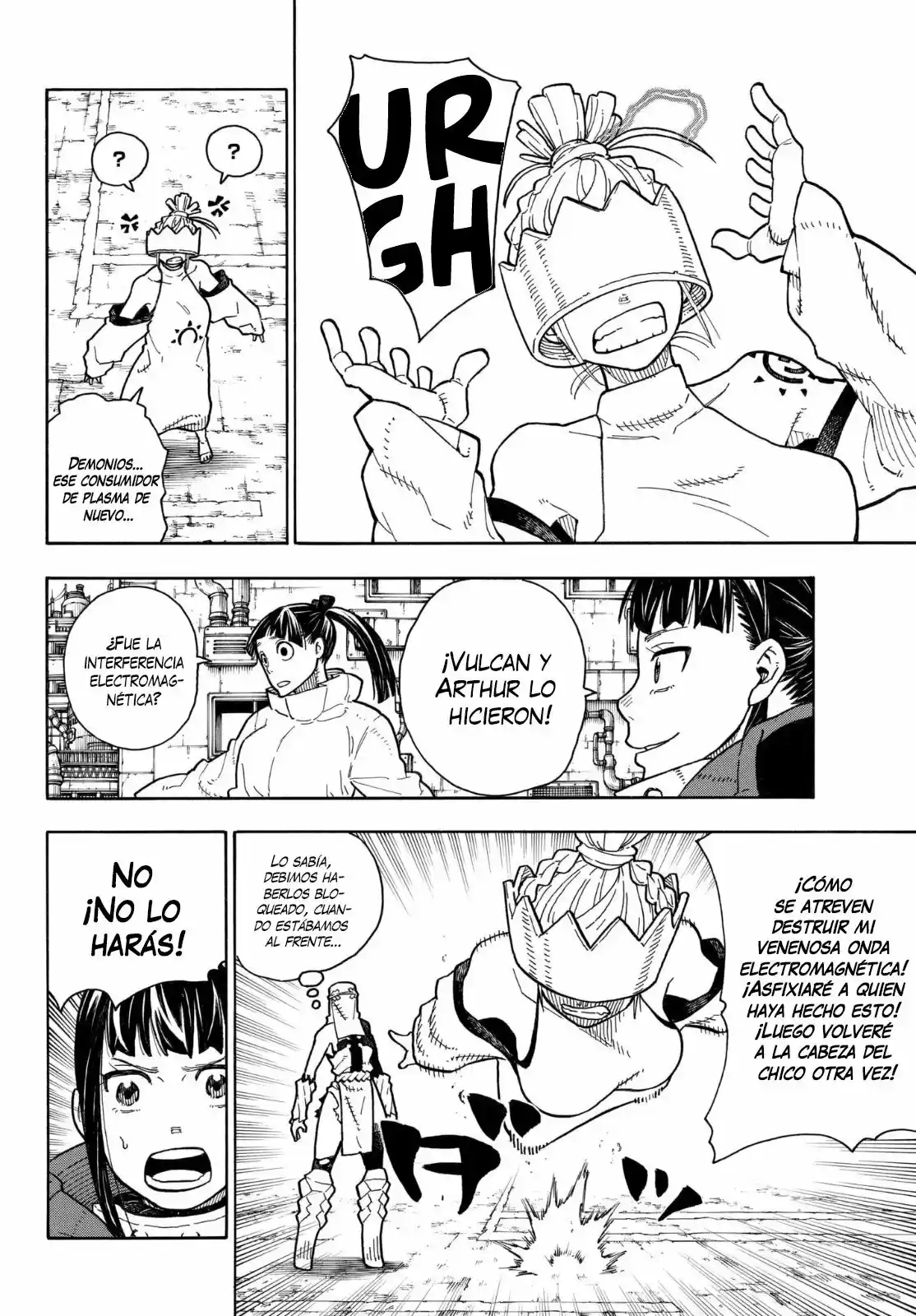 Fire Force capítulo 143, página 14