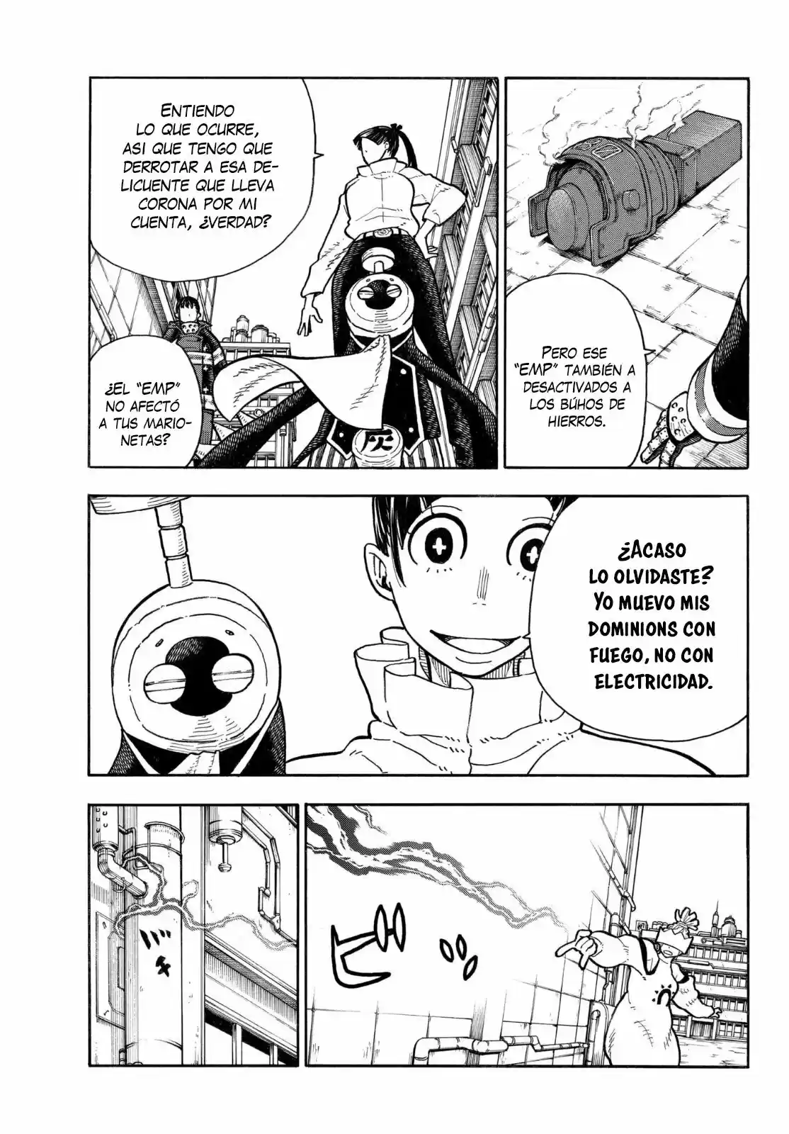 Fire Force capítulo 143, página 15