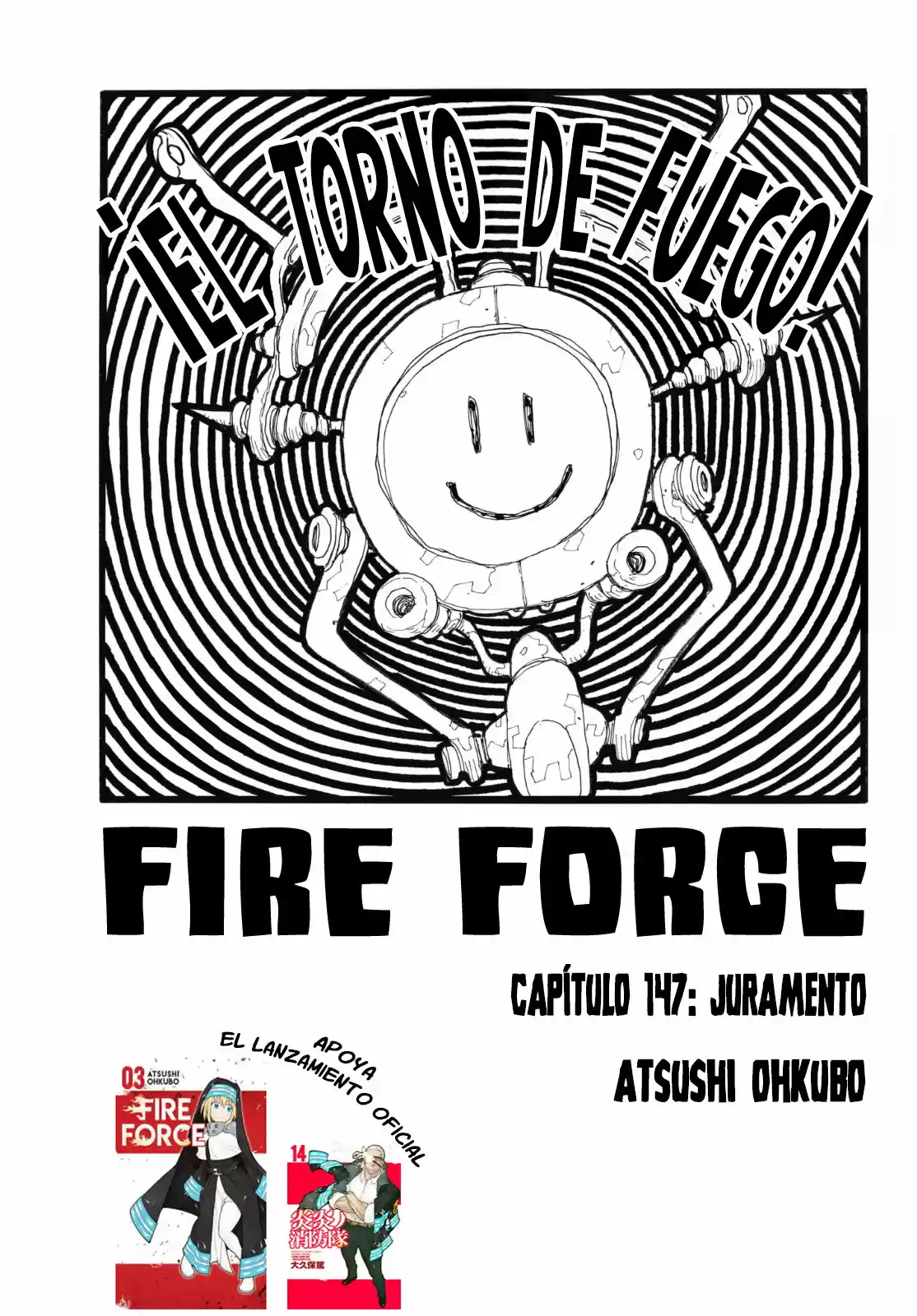 Fire Force capítulo 147, página 6