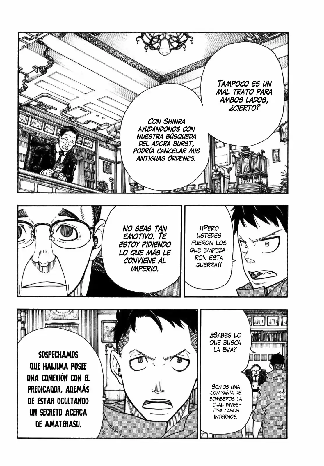 Fire Force capítulo 147, página 11