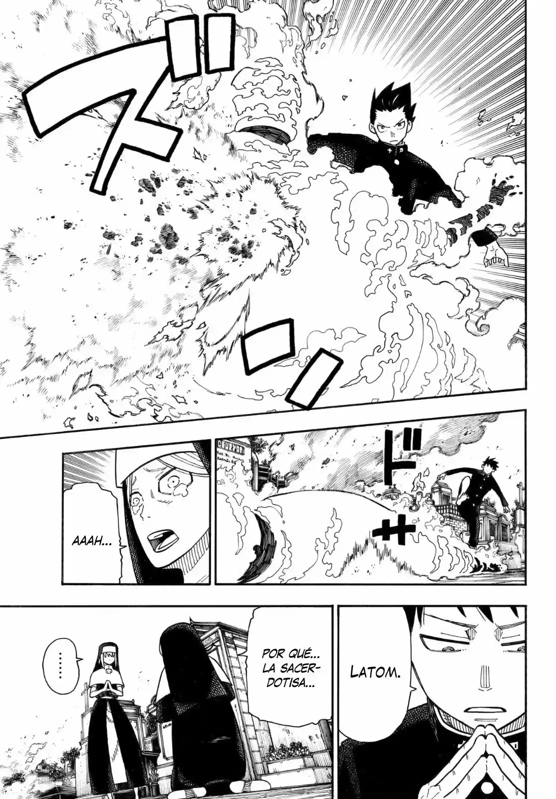 Fire Force capítulo 150, página 8