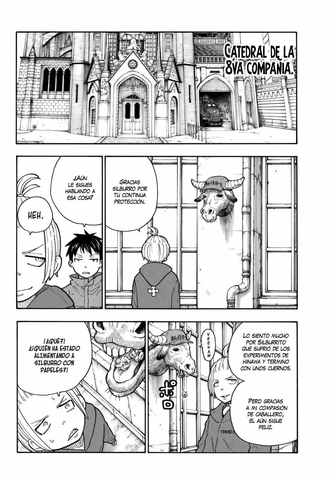 Fire Force capítulo 153, página 15
