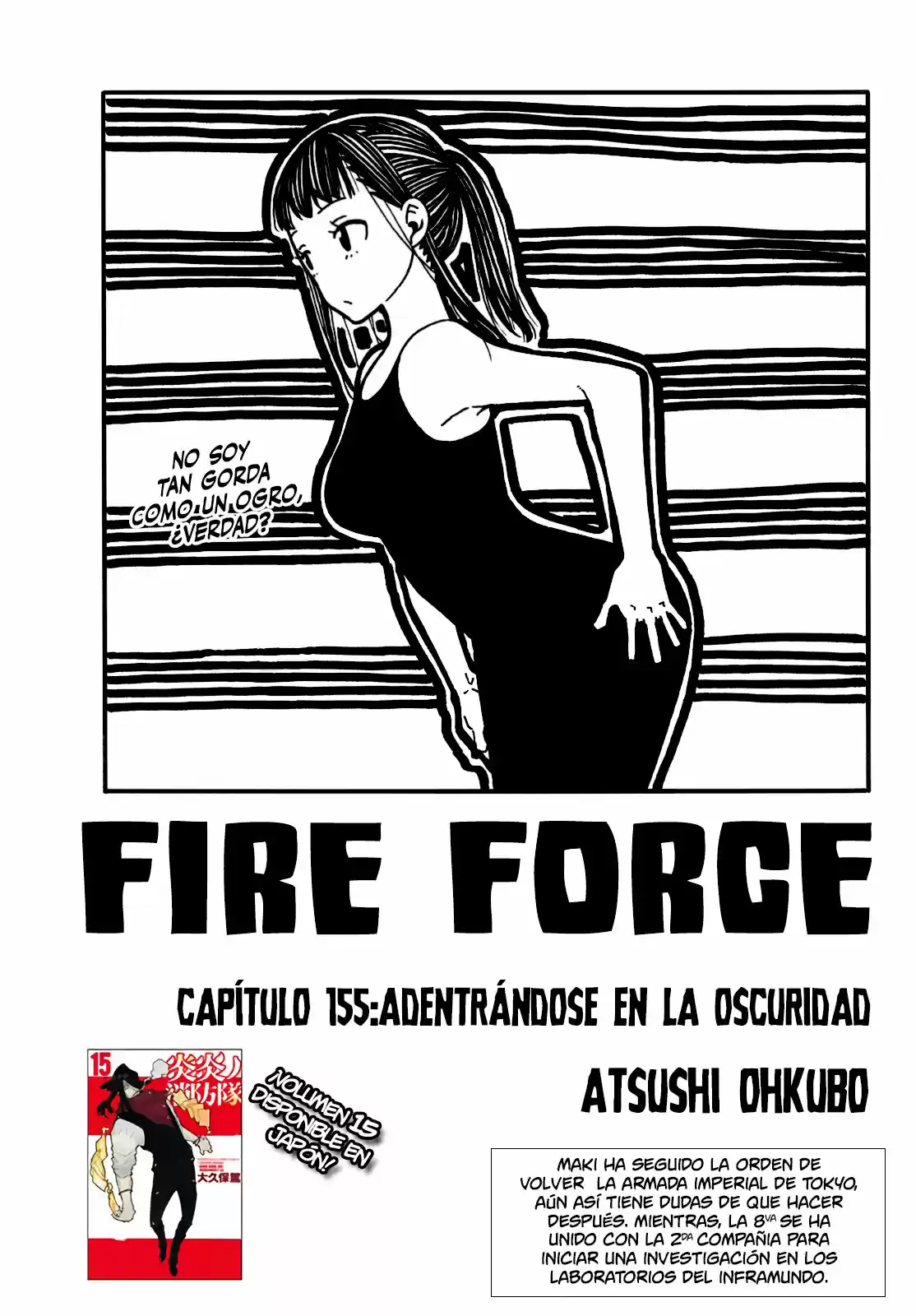 Fire Force capítulo 155, página 8