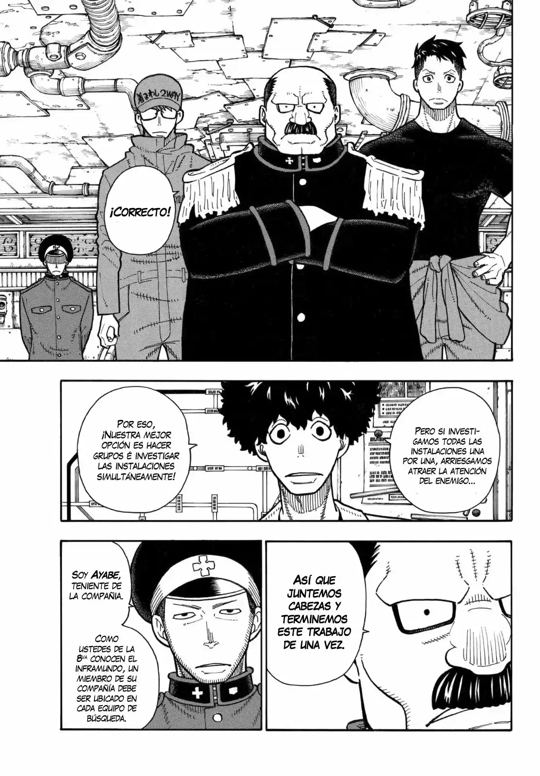 Fire Force capítulo 155, página 12